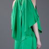 Kenzo Draped Top in Green - Lyst