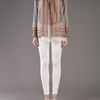 L'agence Silk Scarf Blouse in Brown - Lyst