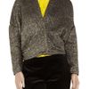 Lanvin Metallic Bouclé Jacket in Gold - Lyst