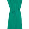 Lanvin Sleeveless Robe Dress in Green - Lyst