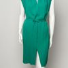 Lanvin Sleeveless Robe Dress in Green - Lyst