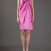 Lanvin Vintage Draped Sleeveless Dress in Pink - Lyst
