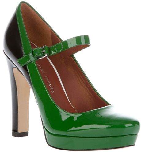 Marc By Marc Jacobs Mary Jane Shoe in Green - Lyst