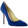 Pollini Suede Pumps in Blue - Lyst