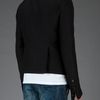 Rick Owens Ribbed Blazer in Black for Men - Lyst