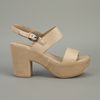 Roberto Del Carlo Bianca Sandal in Beige (green) - Lyst