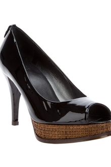 Stuart Weitzman Loire Peep Toe Pump - Lyst