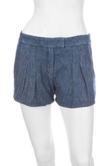 Theory Dalassa Denim Shorts - Lyst
