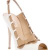Valentino Bow Detail Pump in White - Lyst