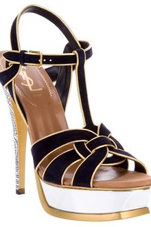 Yves Saint Laurent Tribute Sandal - Lyst