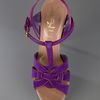 Yves Saint Laurent Tribute Sandal in Purple - Lyst