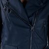 3.1 Phillip Lim Leather Jacket in Blue (black) - Lyst