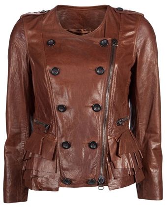  Motorcycle Ruffle Jacket 
