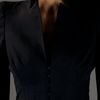 Alexander Mcqueen Peplum Waist Jacket in Black - Lyst