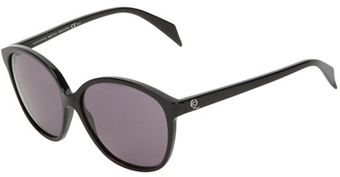 Alexander McQueen Round Sunglasses - Lyst