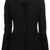 Alexander Mcqueen Slim Fit Blazer in Black - Lyst