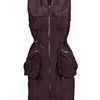 Alexander Wang Shirt Dress in Black (burgundy) - Lyst