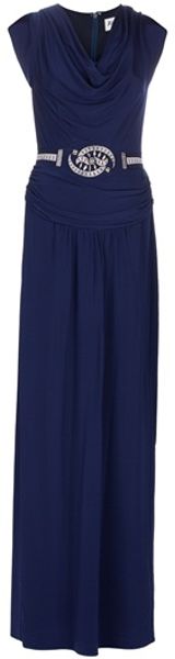 Alice By Temperley Moonlight Maxi Dress in Blue - Lyst
