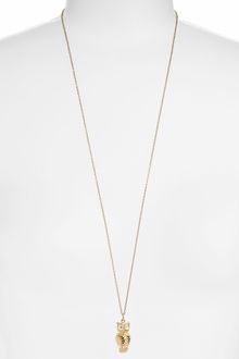 Anna Beck Animals Long Owl Pendant Necklace - Lyst