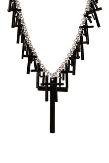 Asos Multi Cross Statement Necklace - Lyst