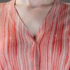 Bottega Veneta Vneck Cardigan in Red (grey) - Lyst