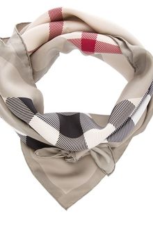 Burberry Check Scarf - Lyst