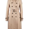 Burberry Double Breasted Trench Coat in Beige (nude) - Lyst