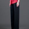 Cacharel Wide Leg Trouser in Black - Lyst