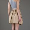 Carven Asymmetrical Dress in Gray (grey) - Lyst