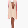 Chloé Blush Red Pleated Silk Skirt in Pink (blush) - Lyst