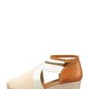 Chloé Cutout Wedge Espadrille in Brown (natural) - Lyst