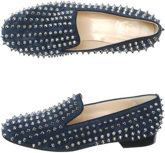 Christian Louboutin Rolling Spike Slipper Shoes - Lyst
