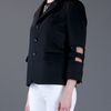 Comme Des Garçons Cutout Three Buttons Jacket in Black - Lyst