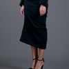 Comme Des Garçons Twisted Skirt in Black - Lyst