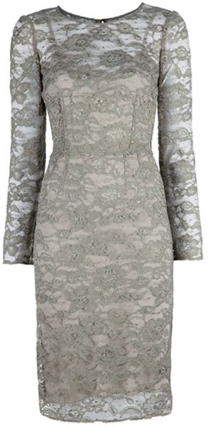 Dolce & Gabbana Lace Dress - Lyst