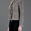 Dolce & Gabbana Ruffled Lace Jacket in Gray (mushroom) - Lyst