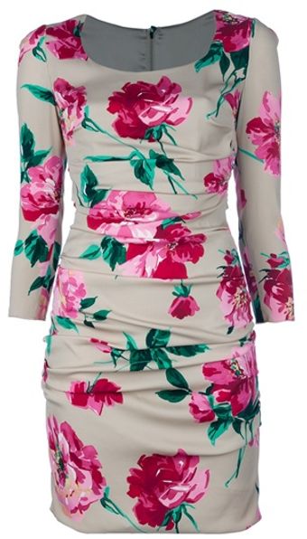 Print Dress 