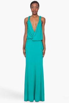 DSquared2 Green Belted Goddess Dress - Lyst