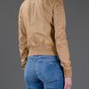 Dsquared2 Biker Jacket in Beige (nude) - Lyst
