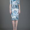 Erdem Floral Dress in Blue (floral) - Lyst
