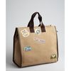 Fendi  Canvas and Leather Patches Tote in Brown for Men (tobacco) - Lyst