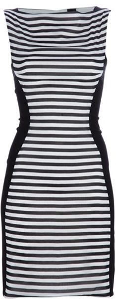 Gareth Pugh Sleeveless Dress in Multicolor (black) - Lyst