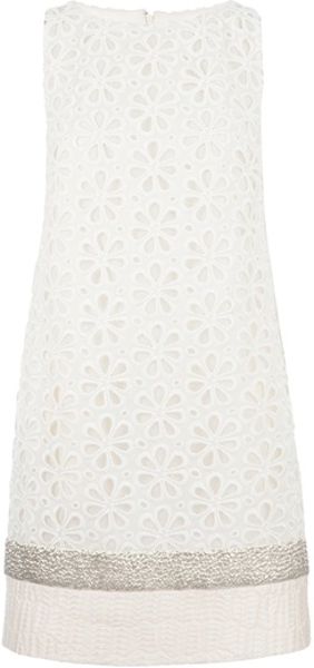 Giambattista Valli Cut Out Floral Dress in Floral - Lyst