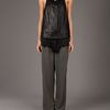 Haider Ackermann Wide Leg Trouser in Gold (khaki) - Lyst
