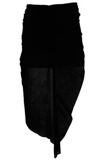 Helmut Lang Knotdetail Skirt - Lyst