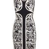 Hervé Léger Kylie Dress in Black - Lyst