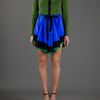 Kenzo Short Skirt in Blue - Lyst