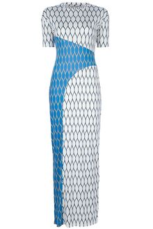 Kenzo Graphic Print Dress - Lyst