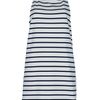 Markus Lupfer Striped Vest Dress in Beige (nude) - Lyst