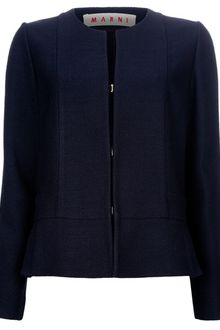 Marni Collarless Jacket - Lyst